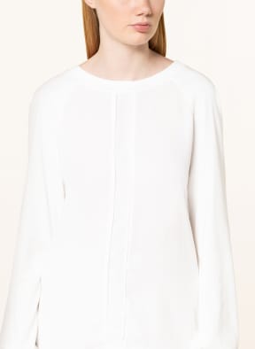 MARC CAIN Shirt blouse in mixed materials, Color: 110 off (Image 1)