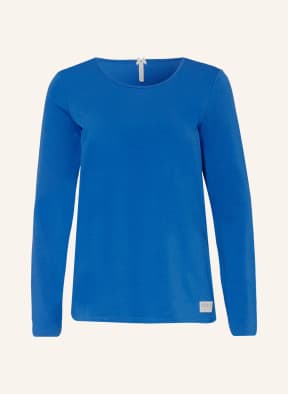 SHORT STORIES Lounge shirt, Color: BLUE (Image 1)