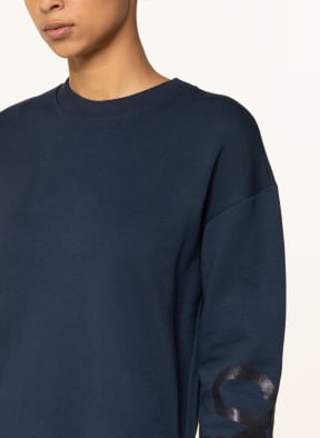 SHORT STORIES Lounge sweater dress , Color: DARK BLUE (Image 1)