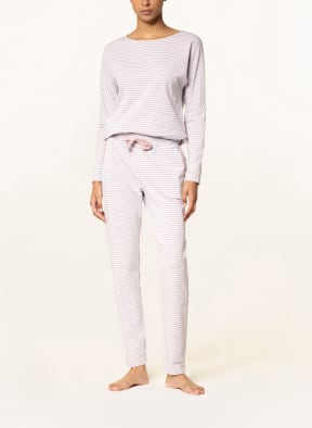 SHORT STORIES Lounge shirt, Color: LIGHT BLUE/ ROSE (Image 1)