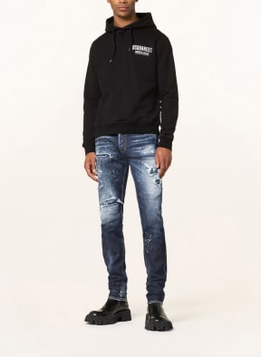 DSQUARED2 Hoodie, Color: BLACK (Image 1)