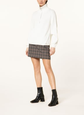 CINQUE Skirt CIROCKO, Color: BEIGE/ DARK BROWN (Image 1)