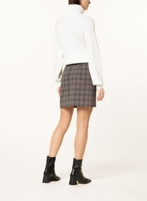 CINQUE Skirt CIROCKO, Color: BEIGE/ DARK BROWN (Image 1)