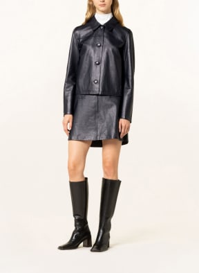 RIANI Lederjacke, Farbe: DUNKELBLAU (Bild 1)