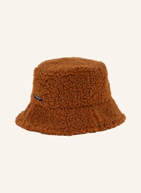 SEEBERGER Bucket-Hat aus Teddyfell, Farbe: HELLBRAUN (Bild 1)