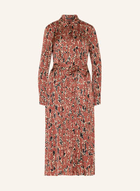 ESPRIT Collection Shirt dress, Color: BROWN/ CREAM/ BLACK (Image 1)