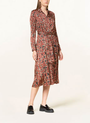ESPRIT Collection Shirt dress, Color: BROWN/ CREAM/ BLACK (Image 1)