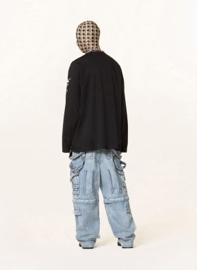 VETEMENTS Oversized shirt, Color: BLACK/ WHITE (Image 1)