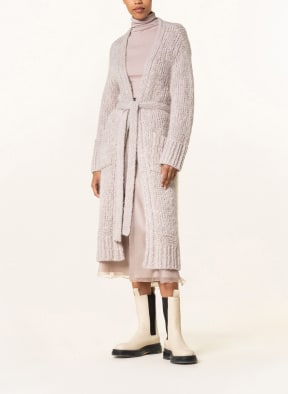 LUISA CERANO Knit cardigan with mohair, Color: CREAM (Image 1)