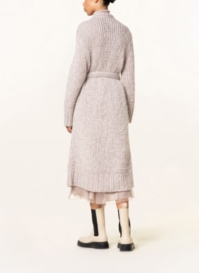 LUISA CERANO Knit cardigan with mohair, Color: CREAM (Image 1)