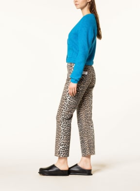 GANNI 7/8 jeans, Color: 943 LEOPARD (Image 1)