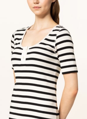 GANNI Dress, Color: WHITE/ BLACK (Image 1)