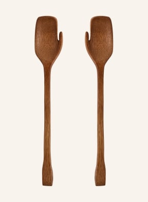 Bloomingville Salatbesteck ZEENA, Farbe: DUNKELBRAUN (Bild 1)