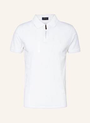 POLO RALPH LAUREN Piqué-Poloshirt Custom Slim Fit, Farbe: WEISS (Bild 1)