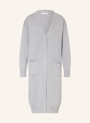 PESERICO Cardigan with glitter thread, Color: GRAY (Image 1)