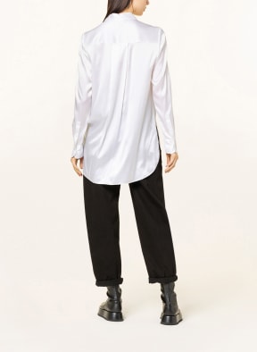 MRS & HUGS Shirt blouse in silk, Color: WHITE (Image 1)
