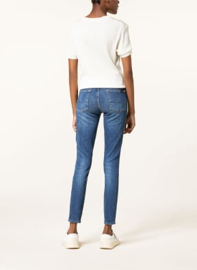 7 for all mankind Skinny jeans SLIM ILLUSION with decorative gems, Color: SH DARK BLUE (Image 1)