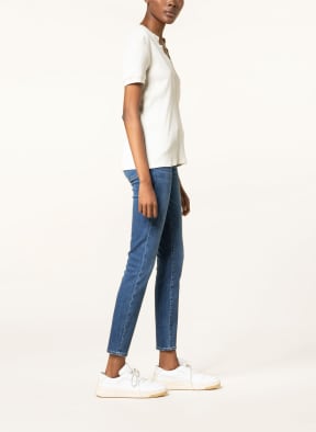 7 for all mankind Skinny jeans SLIM ILLUSION with decorative gems, Color: SH DARK BLUE (Image 1)