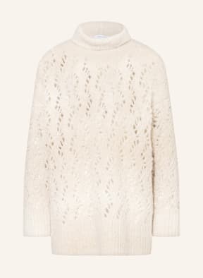 FABIANA FILIPPI Sweater with alpaca and glitter thread, Color: BEIGE (Image 1)