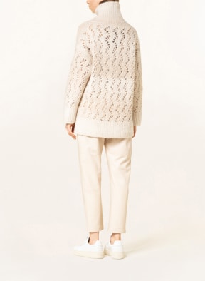 FABIANA FILIPPI Sweater with alpaca and glitter thread, Color: BEIGE (Image 1)