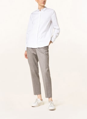 FABIANA FILIPPI Hemdbluse mit Schmucksteinen, Farbe: WEISS (Bild 1)