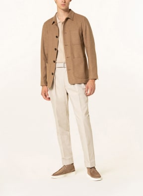 LARDINI Overshirt IRRENZO, Color: CAMEL (Image 1)