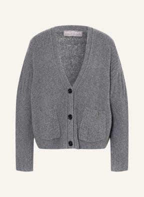 CosyLovePure Oversized-Strickjacke aus Cashmere, Farbe: DUNKELGRAU (Bild 1)