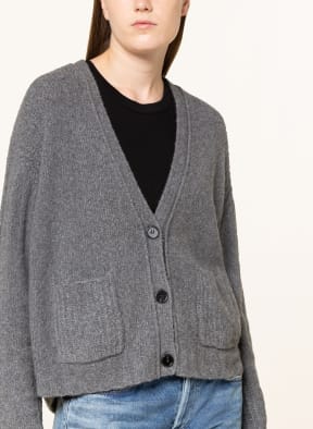 CosyLovePure Oversized-Strickjacke aus Cashmere, Farbe: DUNKELGRAU (Bild 1)