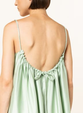 BLACK PALMS THE LABEL Satin dress DANA, Color: MINT (Image 1)
