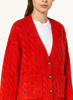 POLO RALPH LAUREN Cardigan, Color: RED (Image 1)