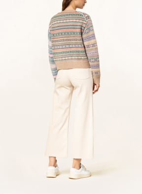 POLO RALPH LAUREN Cardigan, Color: BEIGE/ MINT/ SALMON (Image 1)