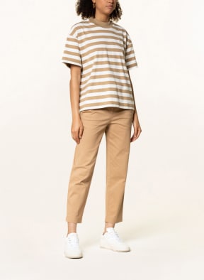 Marc O'Polo T-shirt, Color: CAMEL/ WHITE (Image 1)