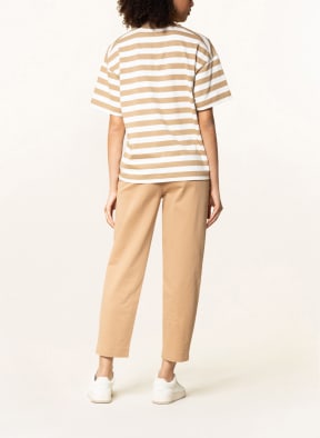 Marc O'Polo T-shirt, Color: CAMEL/ WHITE (Image 1)