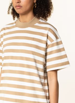 Marc O'Polo T-shirt, Color: CAMEL/ WHITE (Image 1)