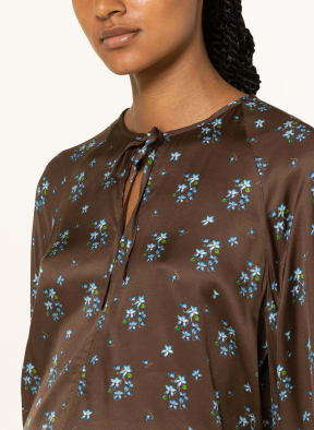 Marc O'Polo Blusenshirt, Farbe: BRAUN/ HELLBLAU/ OLIV (Bild 1)