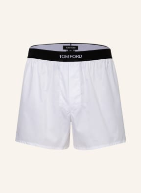 TOM FORD Woven boxer shorts , Color: WHITE (Image 1)