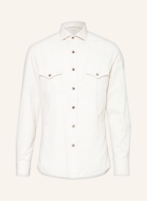 BRUNELLO CUCINELLI Cordhemd Easy Fit, Farbe: ECRU (Bild 1)