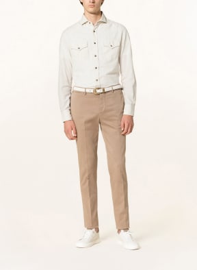 BRUNELLO CUCINELLI Cordhemd Easy Fit, Farbe: ECRU (Bild 1)