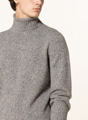 BRUNELLO CUCINELLI Turtleneck sweater in cashmere, Color: GRAY (Image 1)