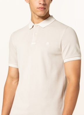 Marc O'Polo Piqué polo shirt shaped fit, Color: CREAM (Image 1)