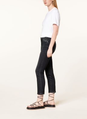 CAMBIO 7/8 jeans PIPER with sequins, Color: 5220 modern authentic black (Image 1)