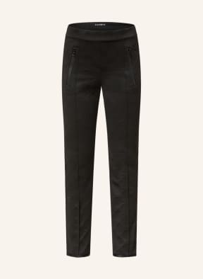 CAMBIO Trousers RANEE with glitter thread , Color: BLACK (Image 1)