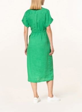 Phase Eight Wrap dress KAISA made of linen, Color: GREEN (Image 1)