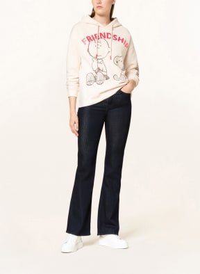 FrogBox Hoodie mit Schmucksteinen, Farbe: CREME (Bild 1)