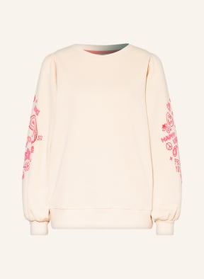 FrogBox Sweatshirt with decorative gems, Color: CREAM (Image 1)