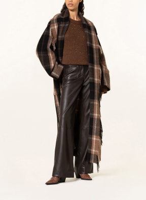DOROTHEE SCHUMACHER Oversized-Mantel , Farbe: SCHWARZ/ HELLBRAUN/ CREME (Bild 1)