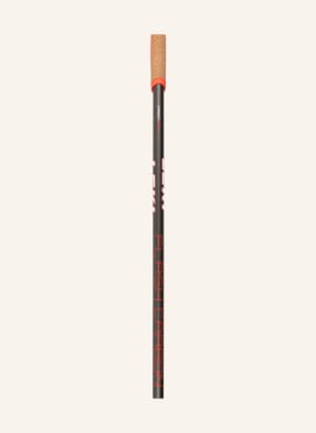 LEKI Nordic trekking poles FLASH CARBON, Color: DARK GRAY/ RED (Image 1)
