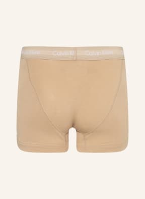 Calvin Klein 3er-Pack Boxershorts COTTON STRETCH , Farbe: SCHWARZ/ BEIGE/ BLAU (Bild 1)