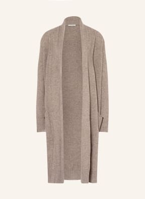 lilienfels Knit cardigan with cashmere, Color: TAUPE (Image 1)