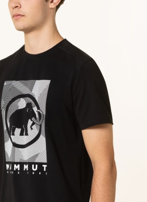 MAMMUT T-shirt TROVAT, Color: BLACK/ WHITE (Image 1)